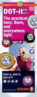 OSRAM DOT-it™ Pull up Banner