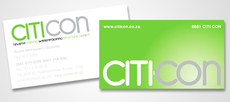 Citi-Con Business Cards