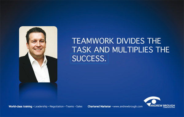 Andrew Brough Communications Teamwork