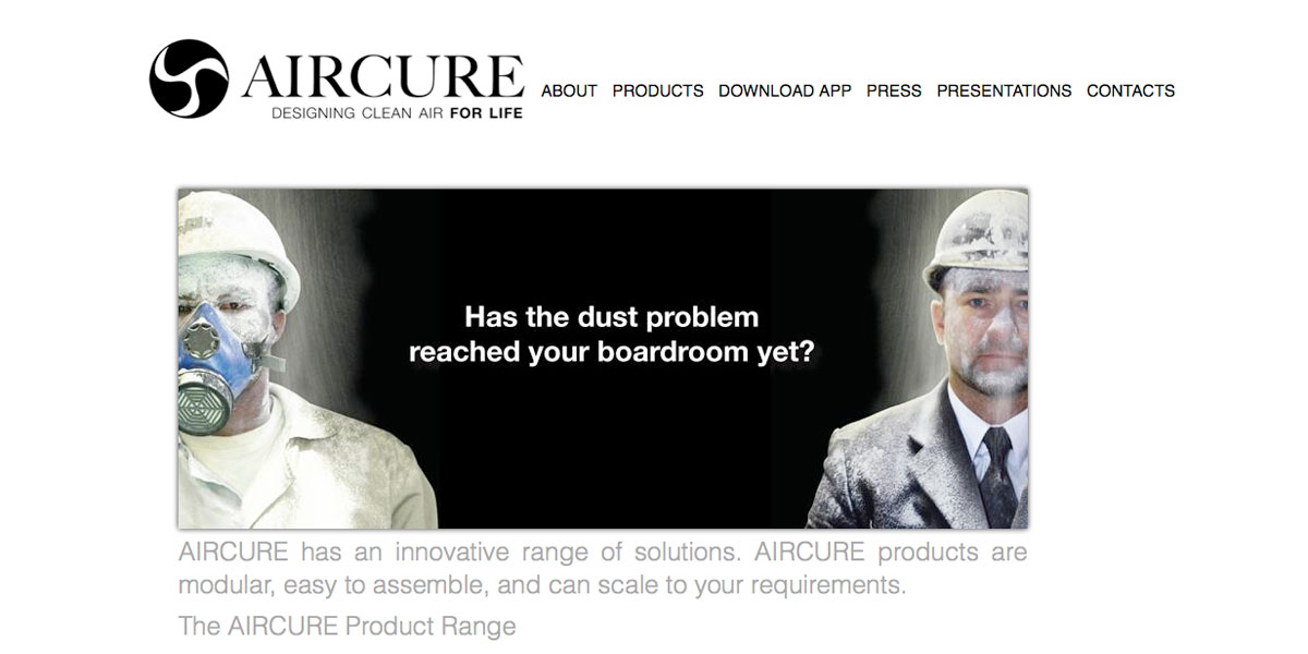 AIRCURE Website